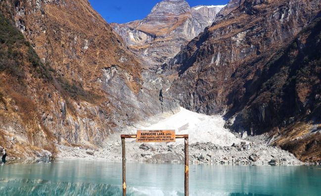 Sikles Kapuche Lake Trek